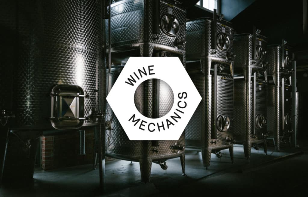 Logotyp för WINE MECHANICS