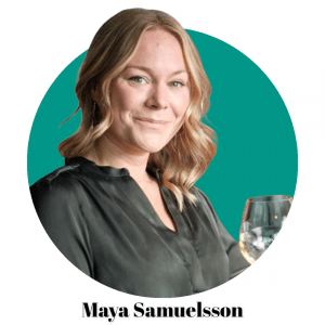 Lagra vin Q & A med Maya Samuelsson